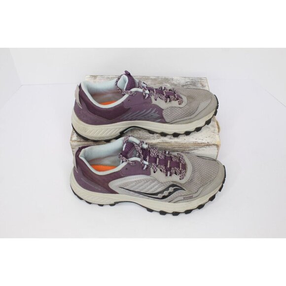 Saucony Excursion TR15 Women's 8.5 Gray/Purple Running Trail Shoes S10670-21 - Picture 5 of 12